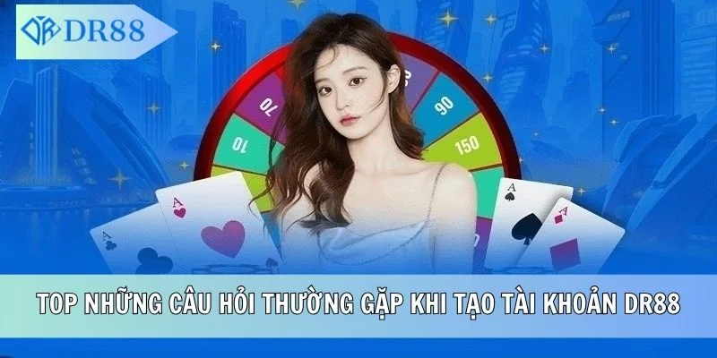 Top những câu hỏi thường gặp khi tạo tài khoản DR88